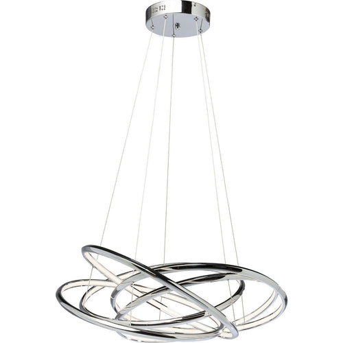 Kare Design Hanglamp Saturn LED chroom - vtwonen shop
