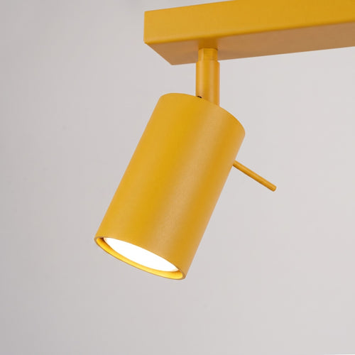 Sollux Lighting Plafondlamp RING 6L geel - 118x6x16cm