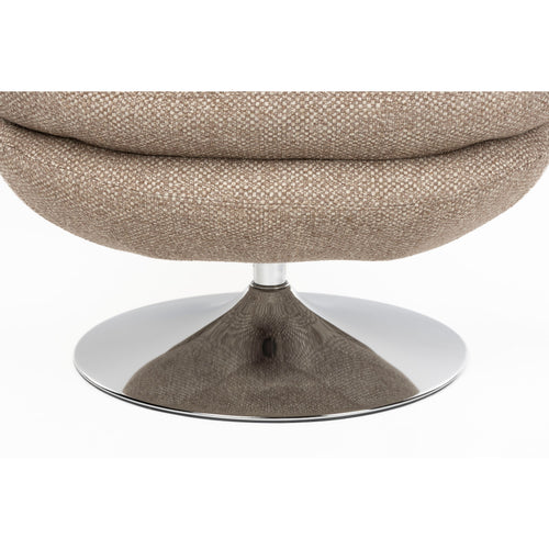 Housecraft Living Romy Fauteuil Draaibaar Bruin