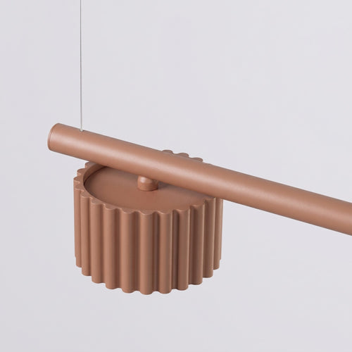 Sollux Lighting Kroonluchter AURA 4 mokka Gx53 - 122x10x208cm