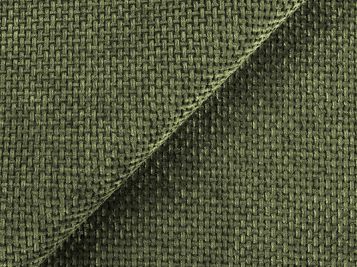 LaMiaSofa Poef Sanremo - chenille stof - groente - 95x95x41