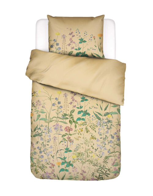 Essenza Augustina dekbedovertrek - Eenpersoons – 140x200/220 cm - Yellow straw
