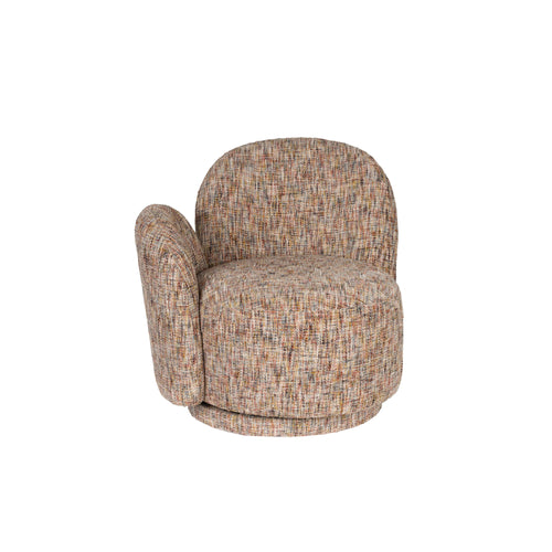 Dutchbone Rose Fauteuil Gemeleerd Meerkleurig - vtwonen shop
