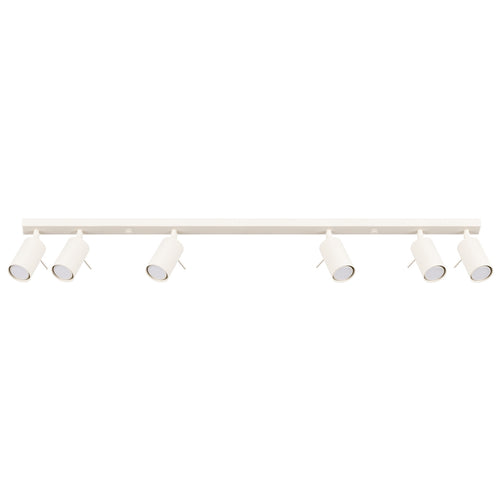 Sollux Lighting Plafondlamp RING 6L beige - 117x6x17cm