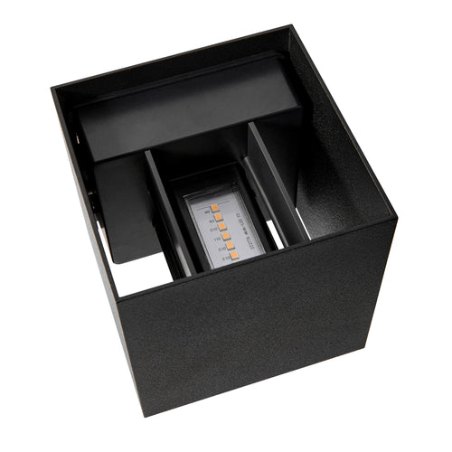 Nordlux Milda kubi | Wandlamp | Zwart | LED Module