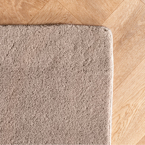 Mrcarpet Vloerkleed Scandinavisch taupe hoog/laag donna 160 x 230cm