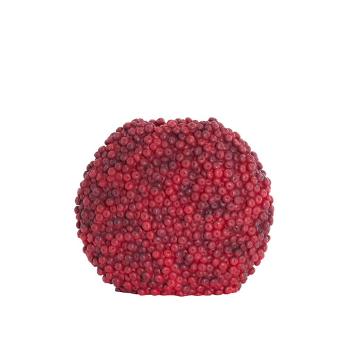 Light & Living vaas Berries - rood - 44x19x37cm