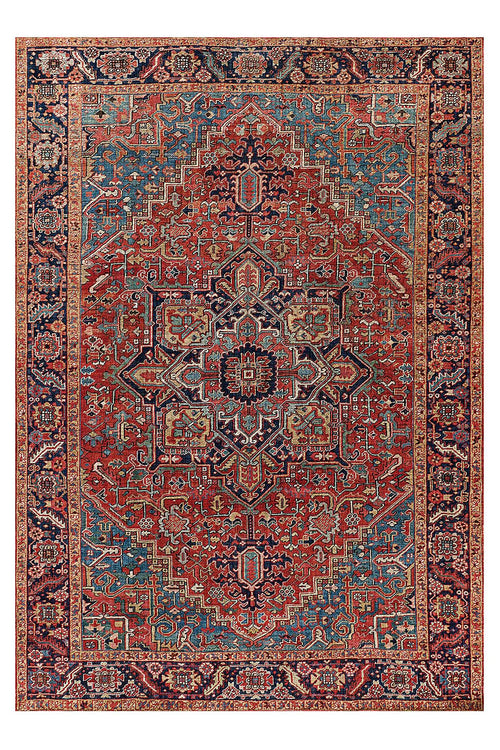 AFK Living vloerkleed Antika - gedrukt - rood - 160 x 230 cm