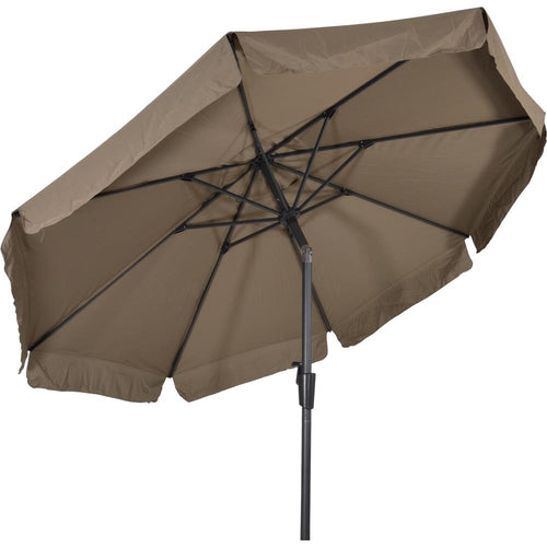 Lesli Living push-up parasol Libra - taupe - Ø300cm
