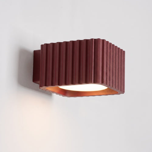 Sollux Lighting Wandlamp RIFF bordeaux Gx53 - 10x12x6cm