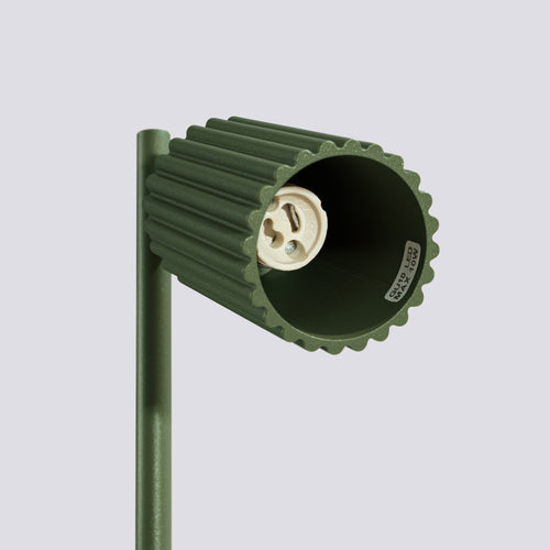 Sollux Lighting Tafellamp KARBON olijfgroen - 14,5x19,5x43cm