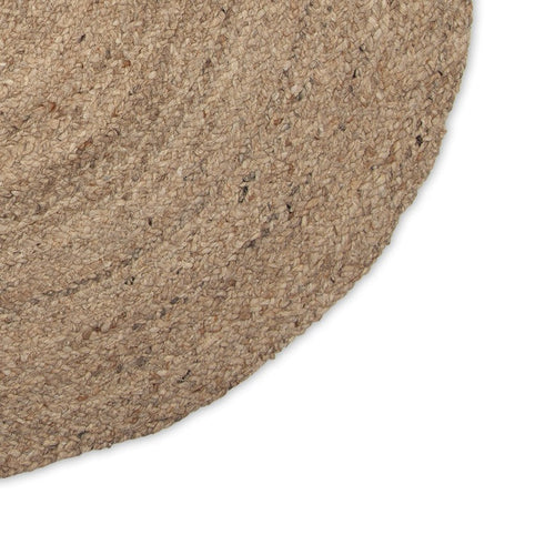 Mrcarpet vloerkleed Labyrint - Wol - bruin - Ø240 cm