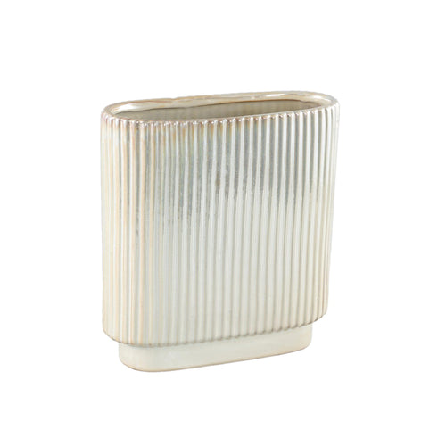 PTMD pot Eviera - wit - 24.5x8.5x26cm