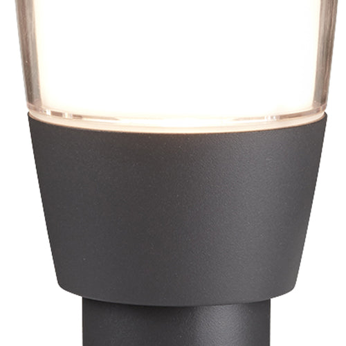 Searchlight Tucson - 1 Licht Kleine Tuinpaal Licht Grijs IP44, E27