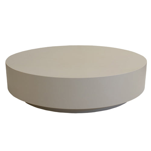 DÉJA Living Salontafel Bergby Rond - Beige - 120x120x30cm - vtwonen shop