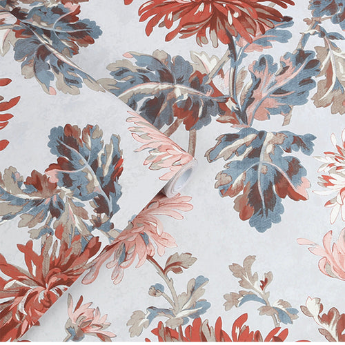 Laura Ashley Vliesbehang - Maryam Crimson - 10mx52cm - vtwonen shop