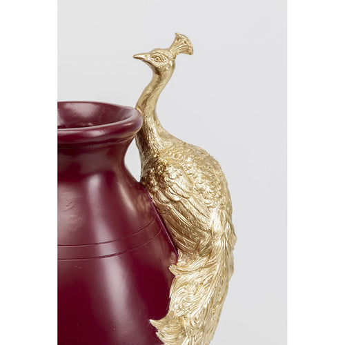 Kare Design Vaas gouden pauw 77cm
