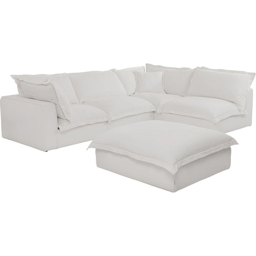 Kare Design Hoekbank Madeira wit