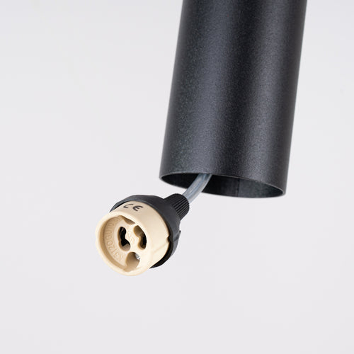 Sollux Lighting Hanglamp LAGOS 2P zwart - 15x15x118cm