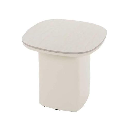 Giga Meubel Salontafel Miles - Organisch Beige Travertinlook Hout - Set Van 2