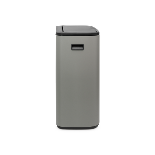 Brabantia Bo Touch Bin, met 2 binnenemmers, 2 x 30 liter - Mineral Concrete Grey