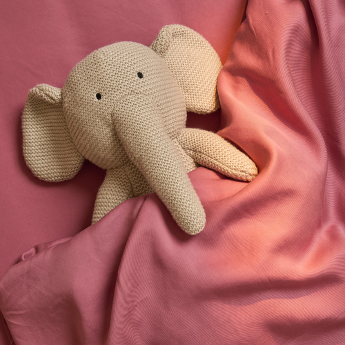 Coco & Cici - Kids - Hoeslaken TENCEL Twill Dusty Rose - 60x120x15