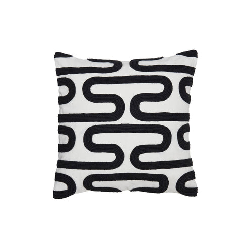 Light & Living kussen OSHAWA - 45x45cm - zwart - vtwonen shop