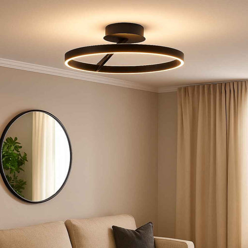 Freelight plafondlamp Pilota - 2 lichts - 55  x 18   cm - zwart - vtwonen shop