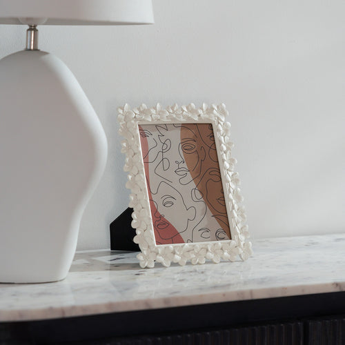 Kare Design fotolijst bloemen - 18x23cm - wit - vtwonen shop