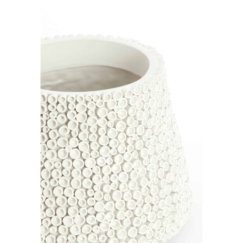 Light & Living vaas Olvera - wit - Ø21cm - vtwonen shop