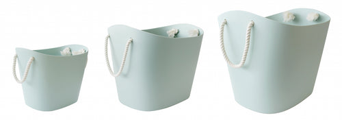 Hachiman Balcolore Opbergmand - M - Licht Blauw - vtwonen shop