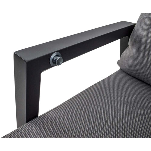 Lesli Living bistrostoel Malik - grijs - 65x75x105cm - set van 2