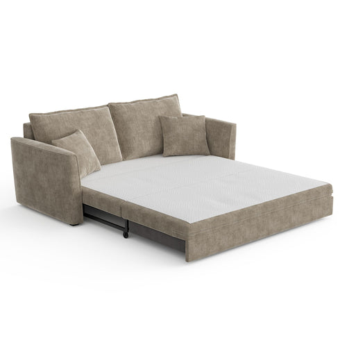 Sia Home - Slaapbank LUXO - zacht aanvoelende geweven stof mol 180cm