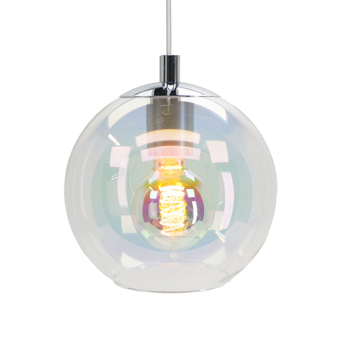 EGLO hanglamp Ariscani 2 - e27 - 76,5 cm - gekleurd glas - chroom - vtwonen shop