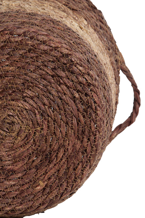 Light & Living mand KILKEE - Ø40x40cm - bruin - Set van 3