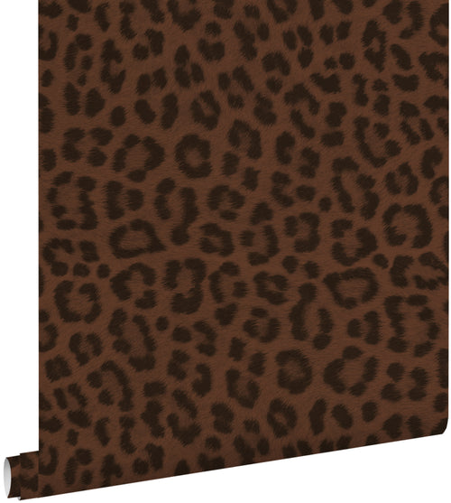ESTAhome behang panterprint bruin - 50 x 900 cm - 131436 - vtwonen shop