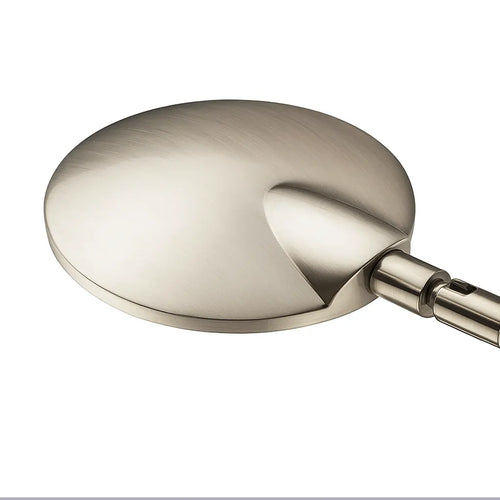 Freelight vloerlamp Piattino - 1 lichts - 25  x 120   cm - mat chroom - vtwonen shop