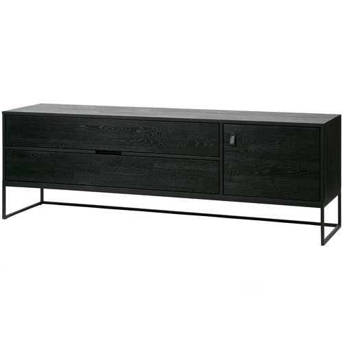 WOOOD tv meubel Silas - Essen - Blacknight - 60x180x44 - vtwonen shop