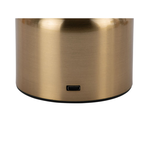 Leitmotiv tafellamp Impetu LED - goud - Ø10cm - vtwonen shop