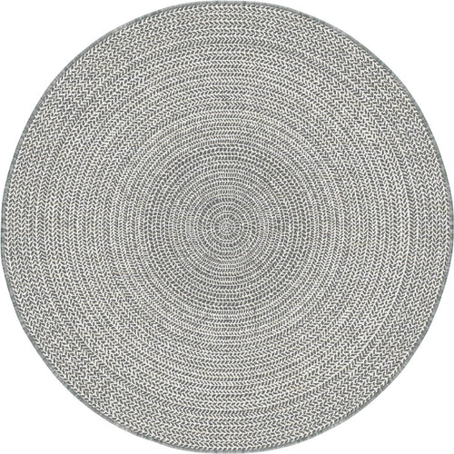 Rond buitenkleed Solid grijs - Interieur05 - 200 x 200 cm - vtwonen shop
