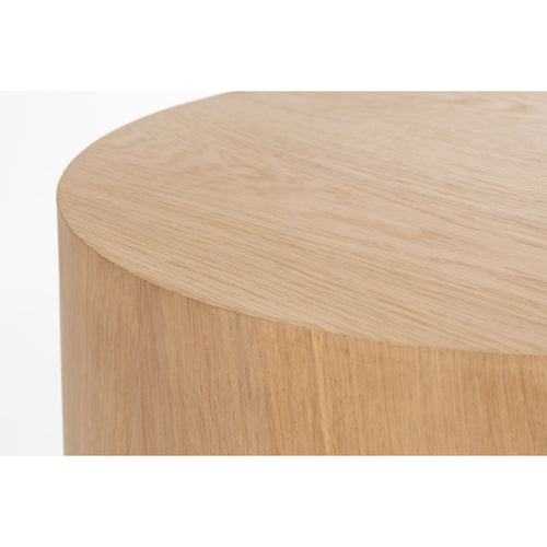 Zuiver Silo Bijzettafel/ Pilaar 45 cm Hout Naturel