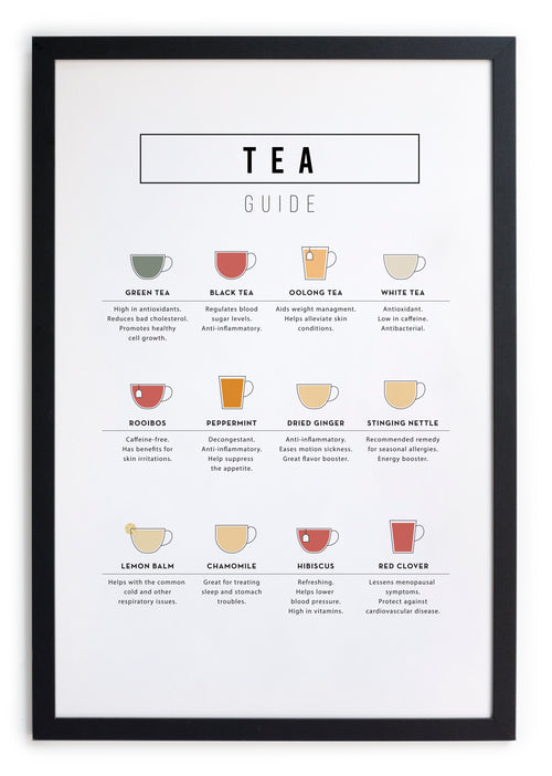 Zwarte lijst met kader 40x30 thee - vtwonen shop