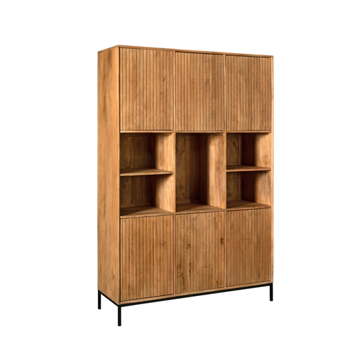 Starfurn  vakkenkast Madison - bruin - 45x135x200cm