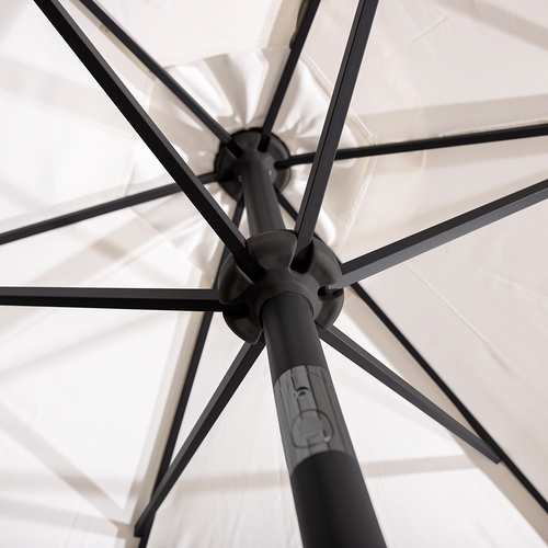 Nest outdoor Brandon Verstelbare Parasol Wit Ø 300 cm - vtwonen shop