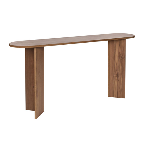 Calicosy - SIRA Design haltafel - Zwart hout - 35x150x75 cm