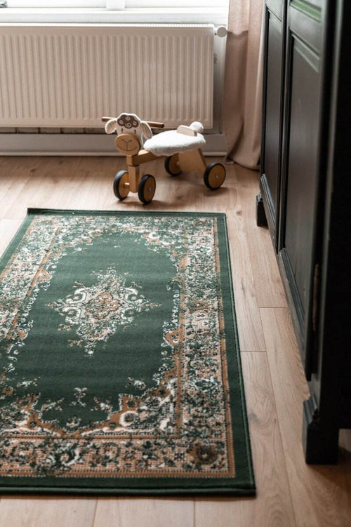 Interieur05 Vintage Vloerkleed Keshan Groen - 240 x 330 cm - vtwonen shop