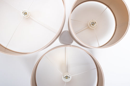 bpskoncept plafondlamp Tria - beige velours