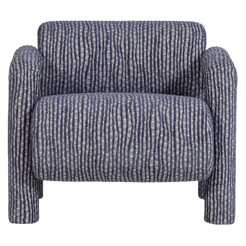 WOOOD fauteuil Lenny - Dessin - Grijsblauw - 65x76x82