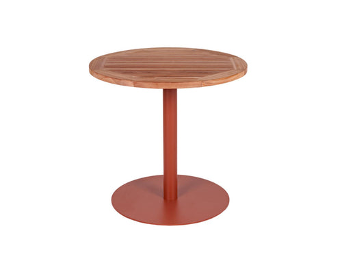 MaximaVida ronde tuintafel Java roestbruin 80 cm- zware 49 kg uitvoering - vtwonen shop