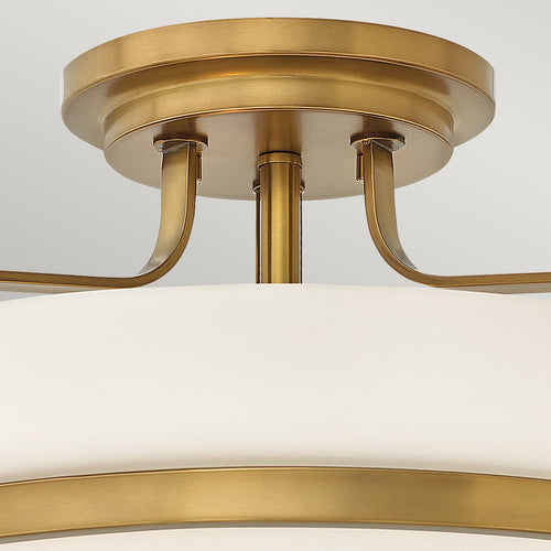 Elstead Griffin - 4-lichts semi-inbouw plafondlamp, gepolijst chroom, E27